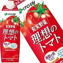 Amazon.co.jp: 伊藤園 充実野菜 理想のトマト 1L 紙パック×24本［6本×4